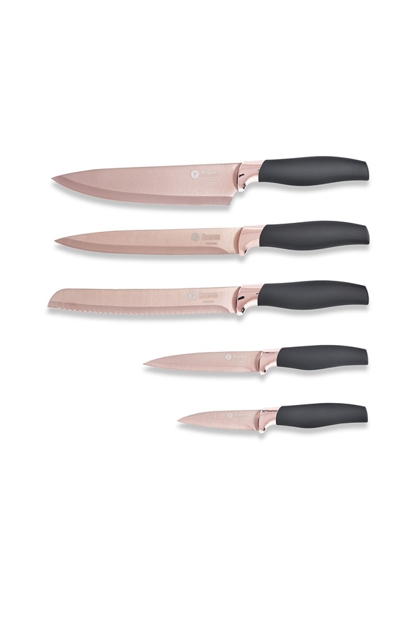 Penguen Collection5 Parça Aria Rosegold Bıçak Seti
