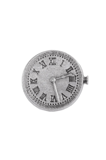 Kadın Antik Gümüş Kaplama Ayarlanabilir Saat Yüzük